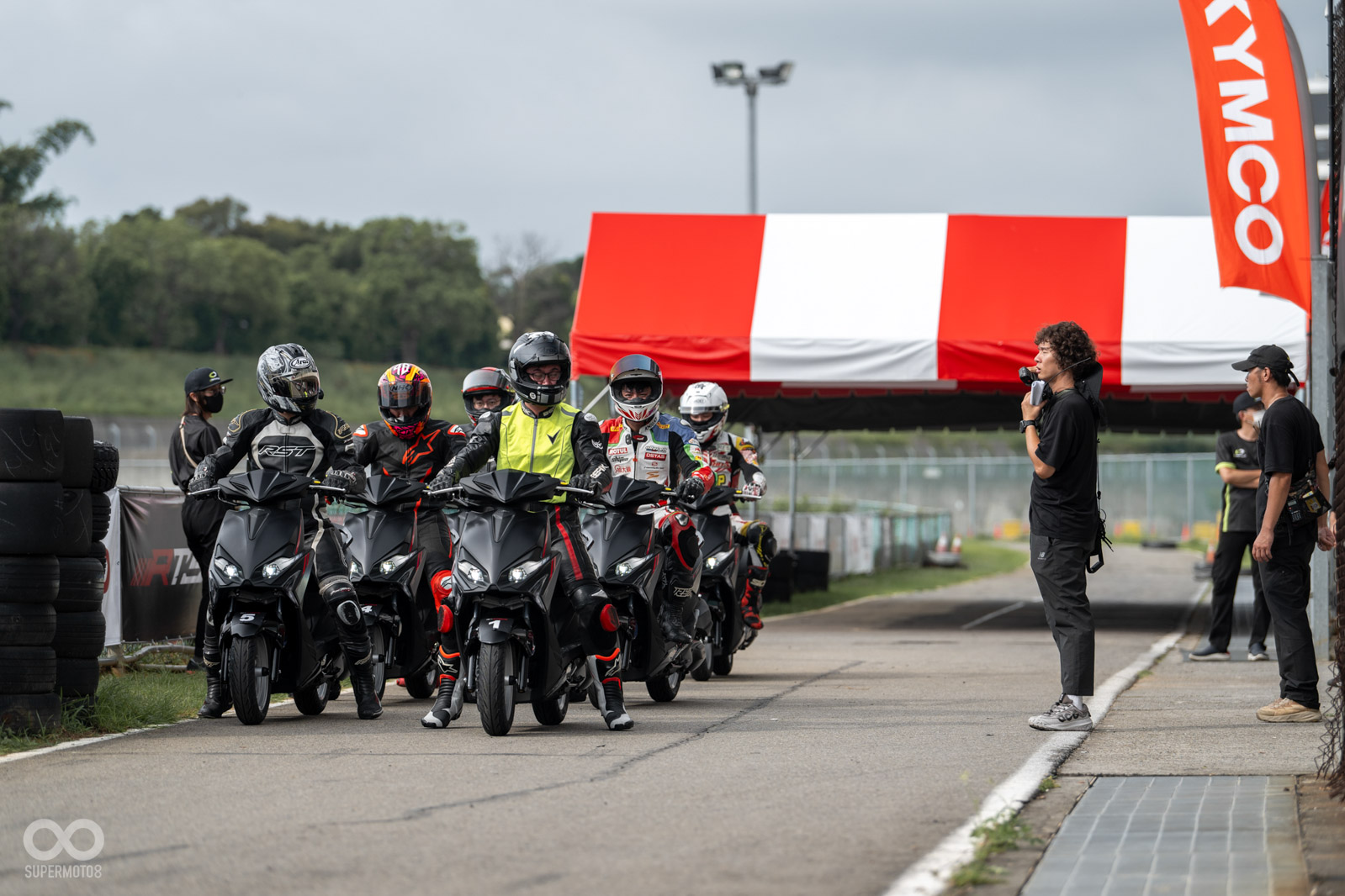 全新發表的RTS提供民眾試乘，未來KYMCO也將舉辦統規賽事