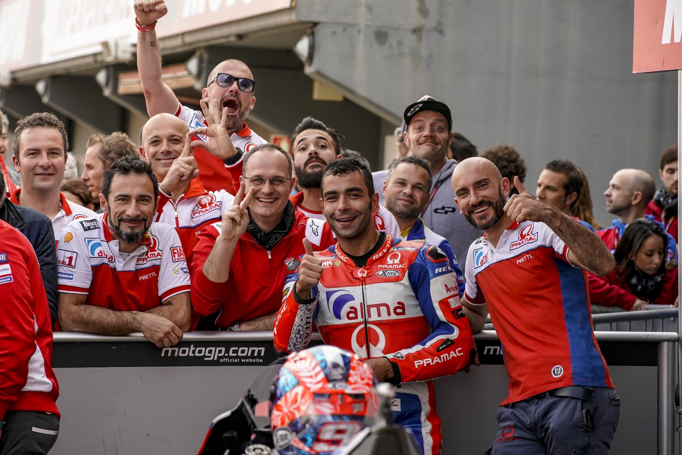 能夠升上DUCATI正廠隊,也算是給這位Petrucci的最大肯定與挑戰