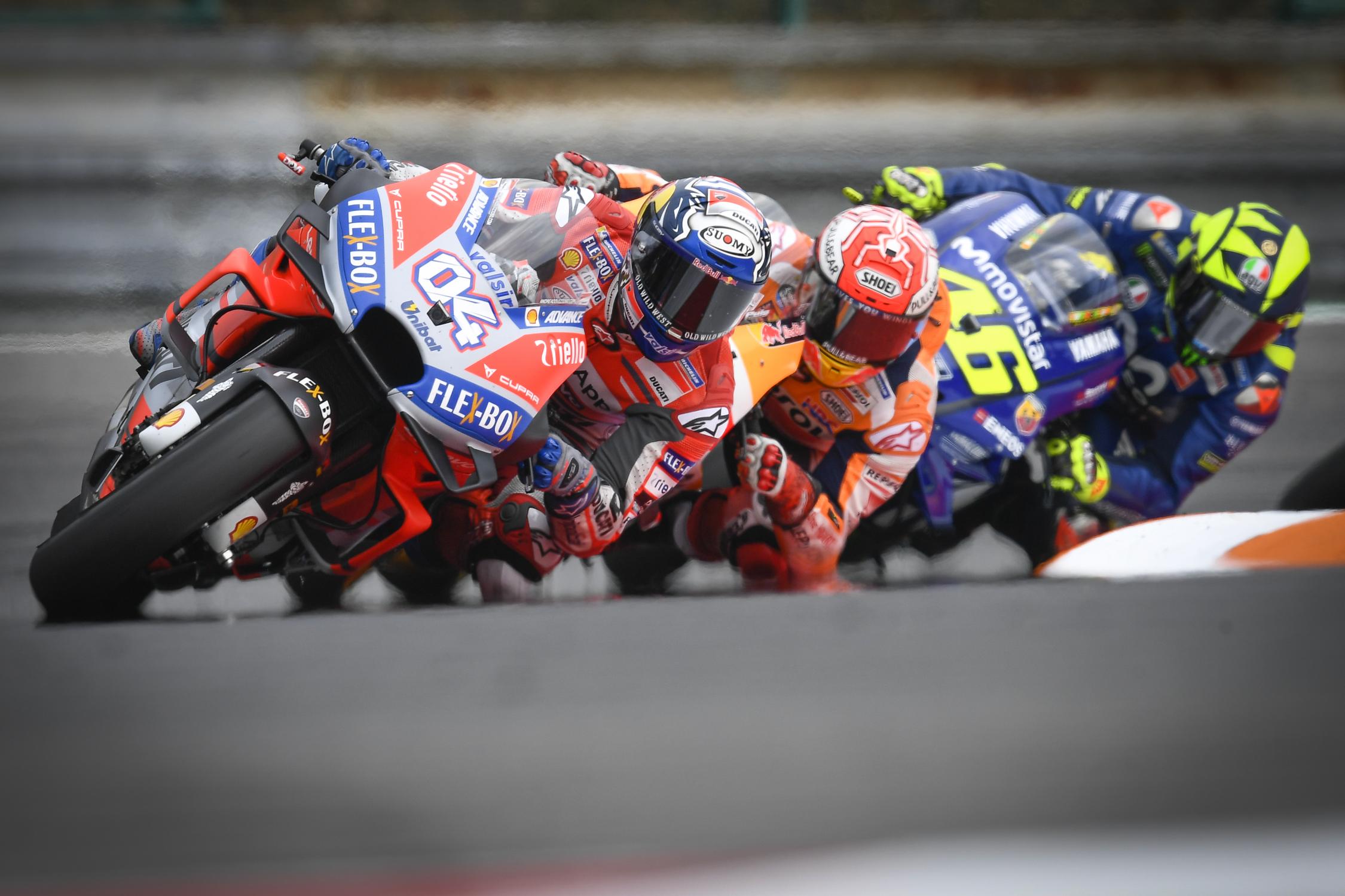 整場比賽Marquez都保持著相當沉穩的節奏