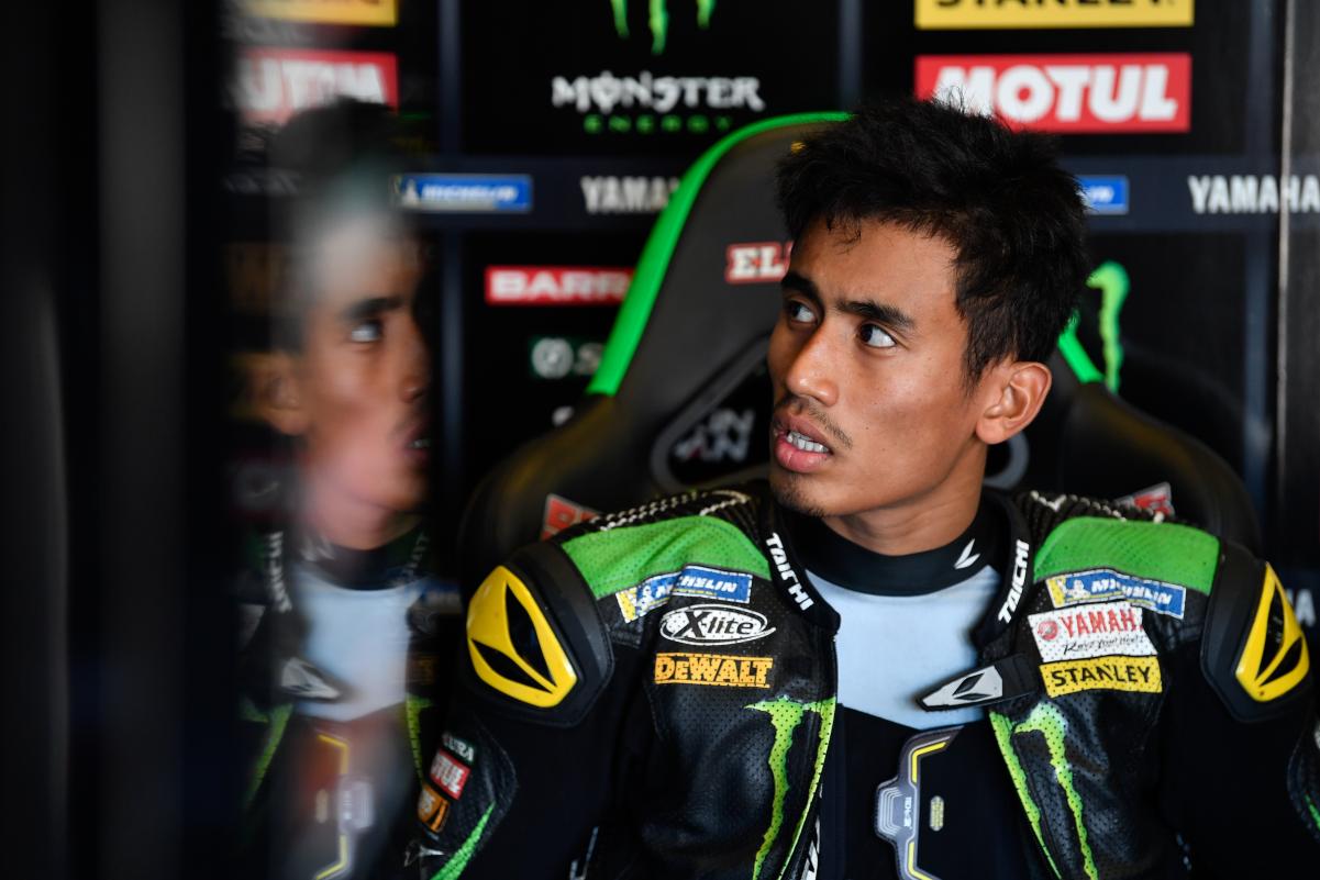 Hafizh Syahrin除了在賽場上有亮眼的成績表現之外,在場邊也常常有許多逗趣搞笑的動作,令人印象深刻