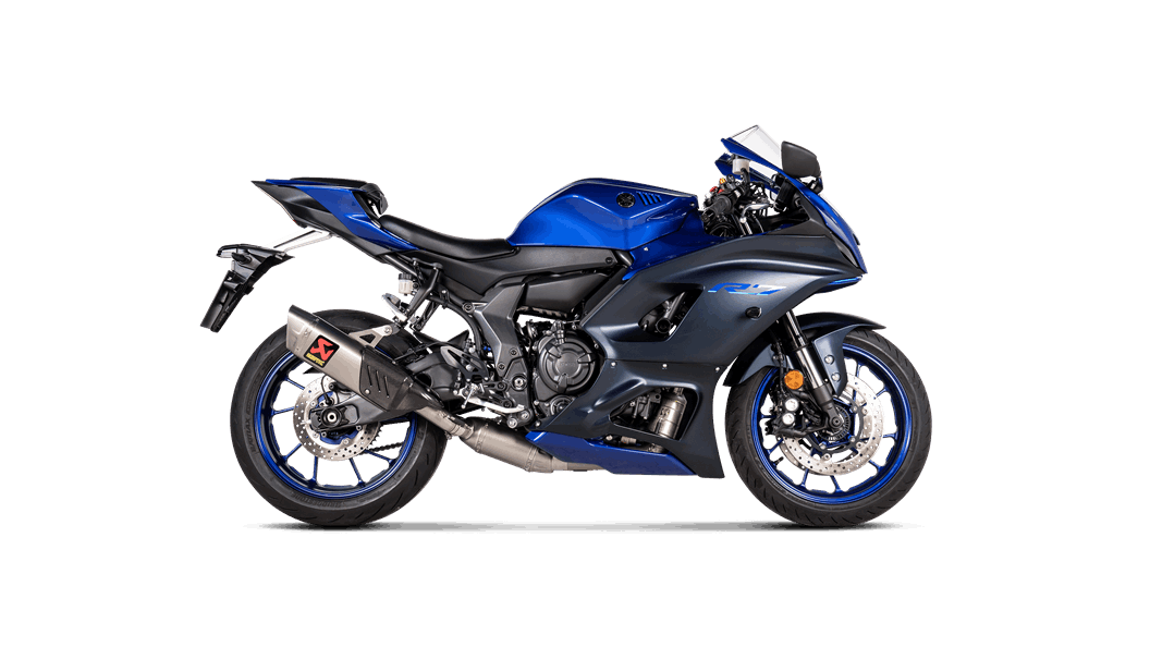 換上蠍子管的YZF-R7在視覺上也變得更殺更帥氣