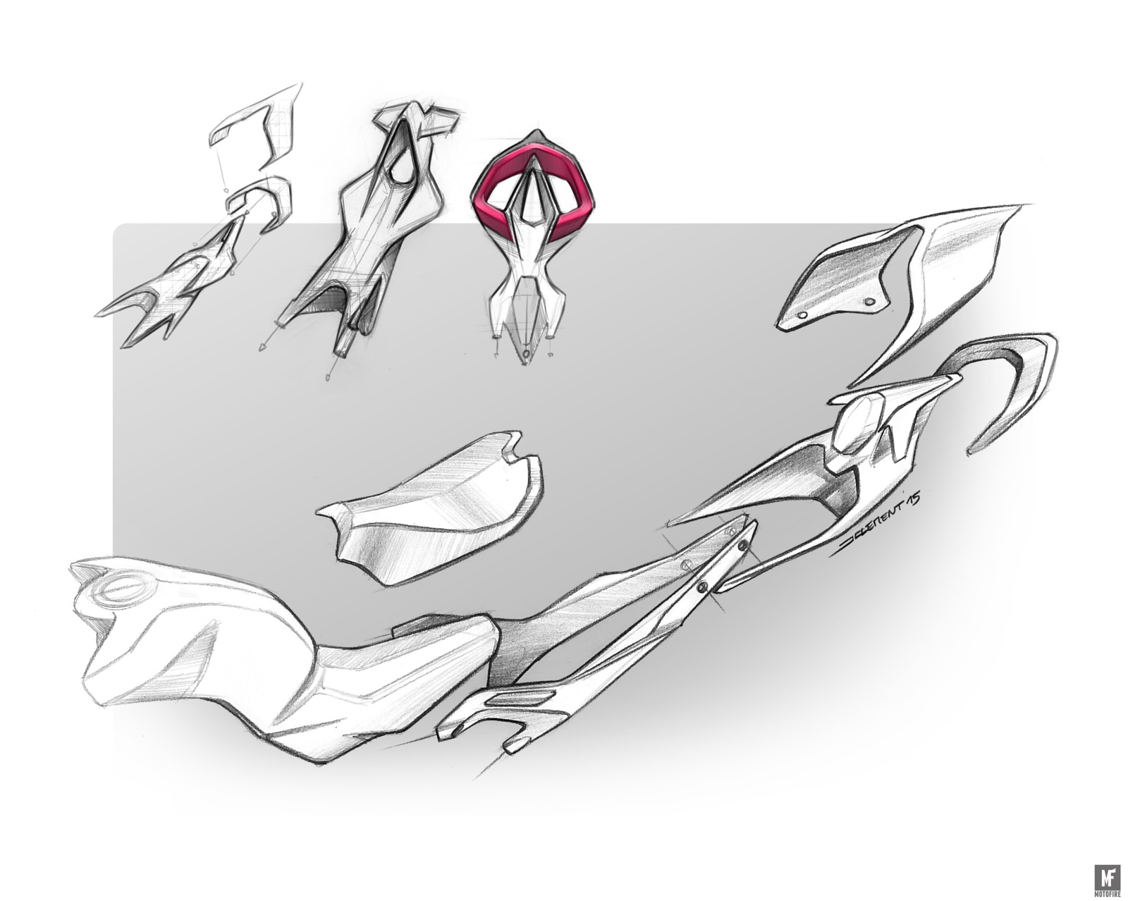 尾燈設計與市售版本幾乎相同。