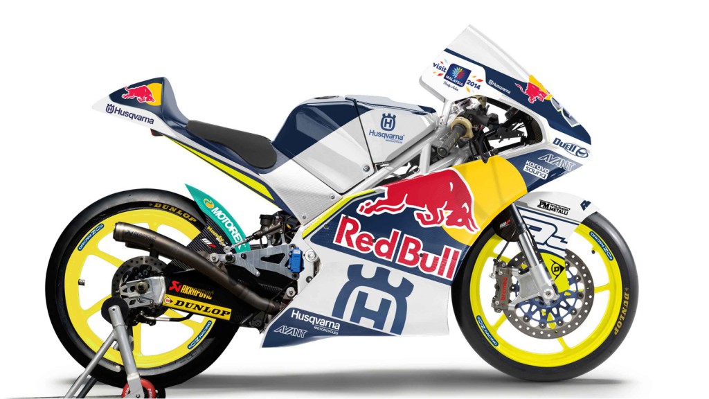 Husqvarna過去的Moto3賽車塗裝真的相當搶眼