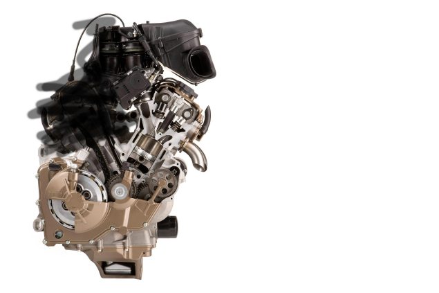 外界猜測,Aprilia全新的中量級動力將會採用並列雙缸配置