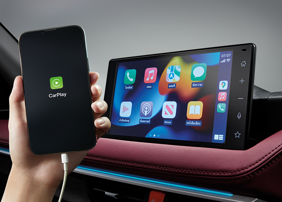 基礎車型標配8吋多媒體觸控螢幕,Smart車型以上升級為9吋,但都具有藍牙連線、Apple CarPlay和Android Auto功能。