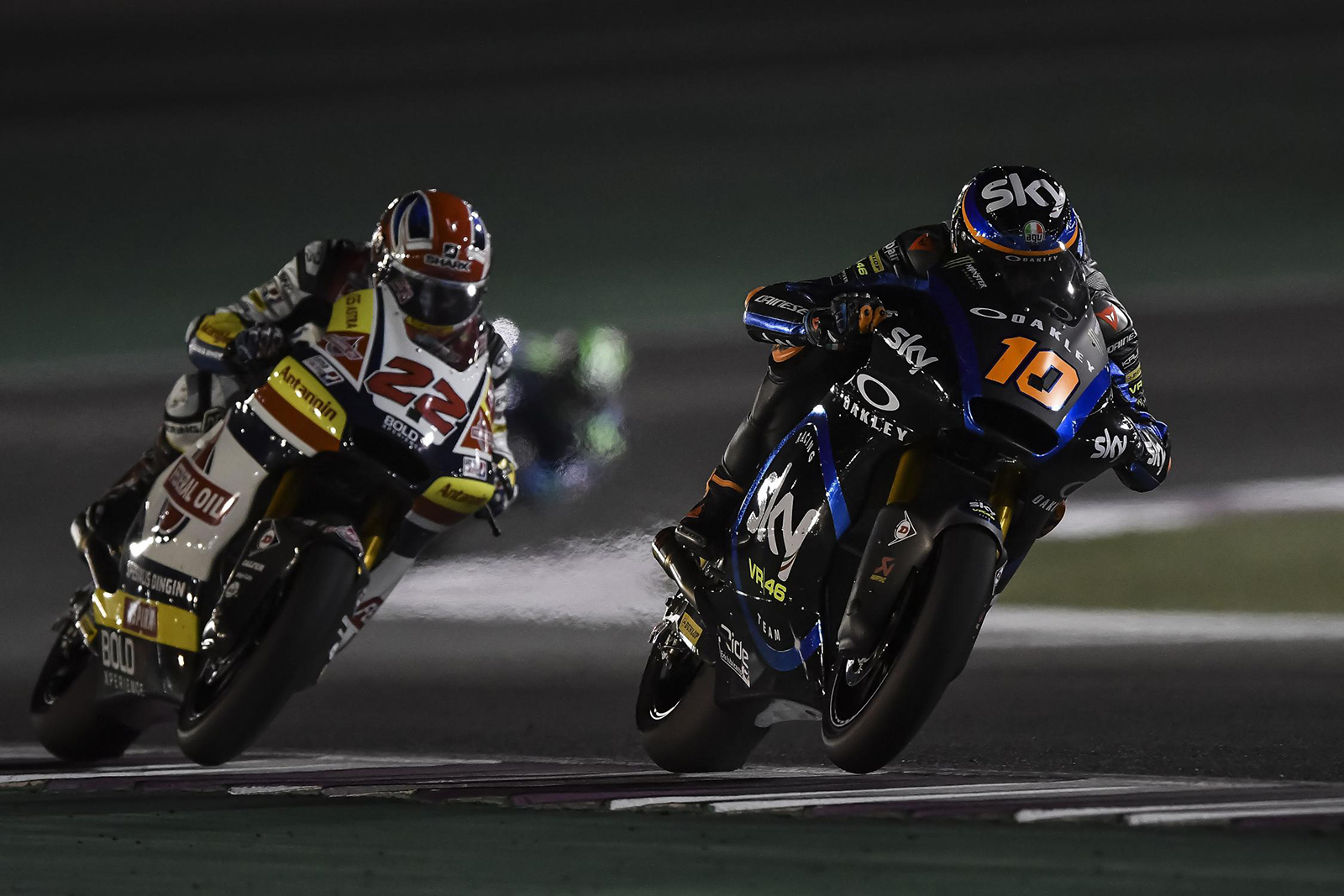 去年表現亮眼的Luca Marini,在今年似乎還沒調整到最佳狀態