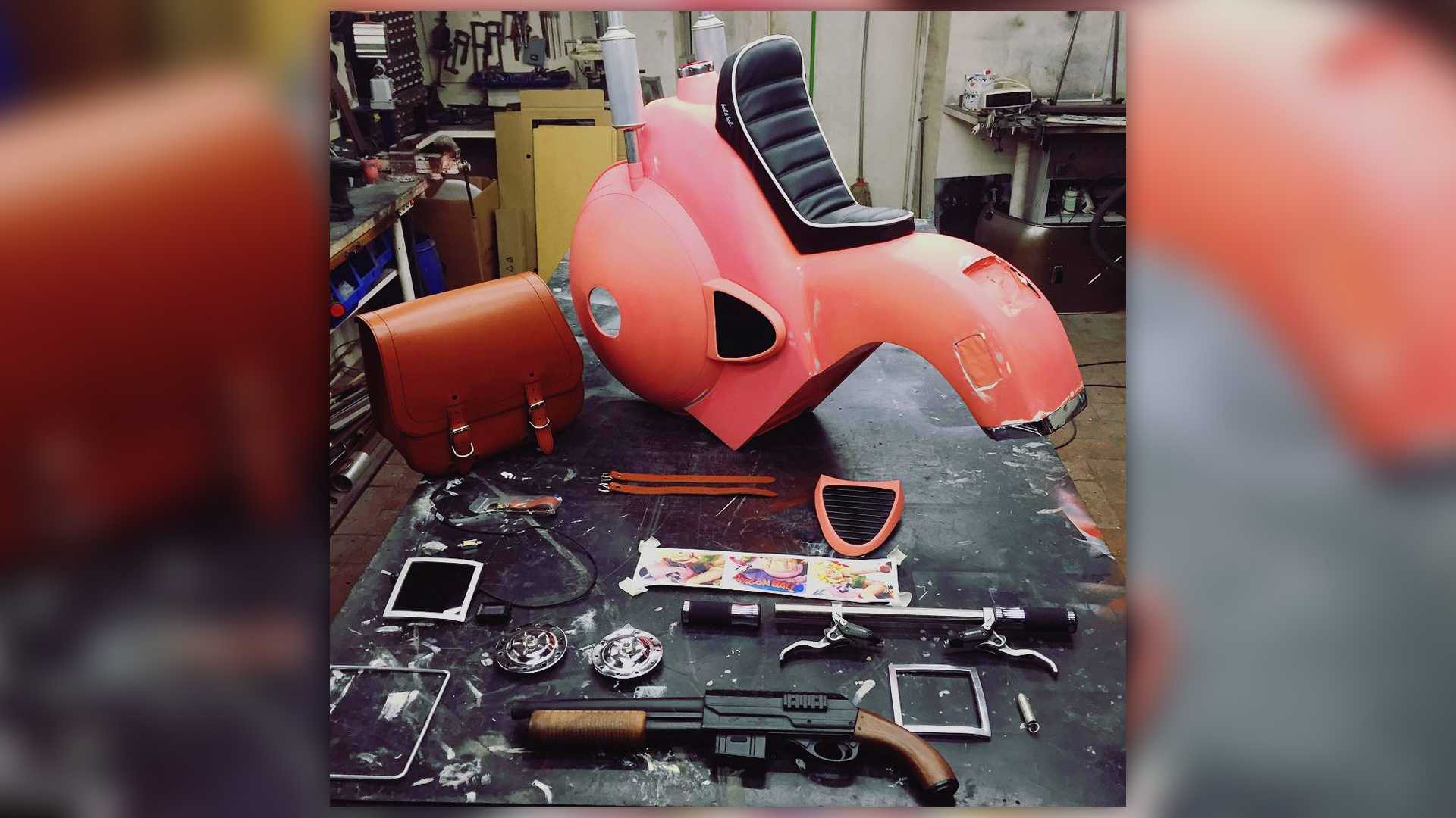 從武器到車輛配件一應俱全,這根本是一台1:1大小的模型車了啊!