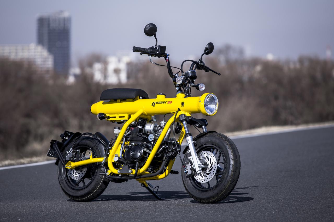 PHOENIX ENGINEERING Gunner 50獨特的外型設計絕對是路上最搶眼的Fun Bike