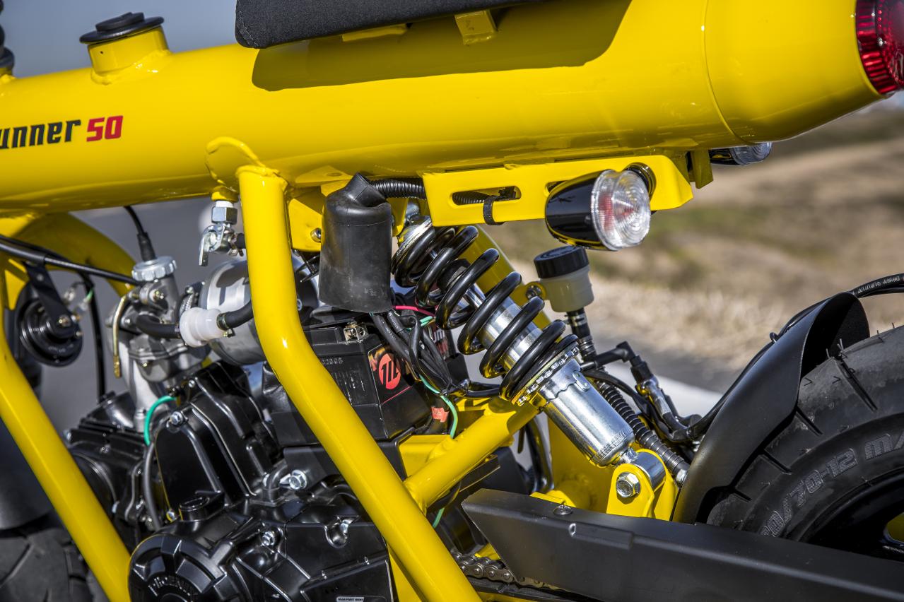 後懸吊使用單槍後避震