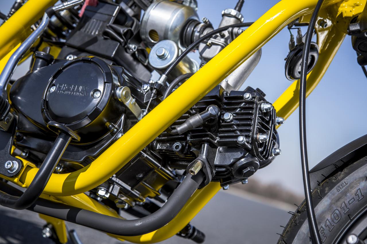 Gunner 50沒有採用噴射供油,而是使用傳統的化油器設計,因此引進台灣市場不小的困難