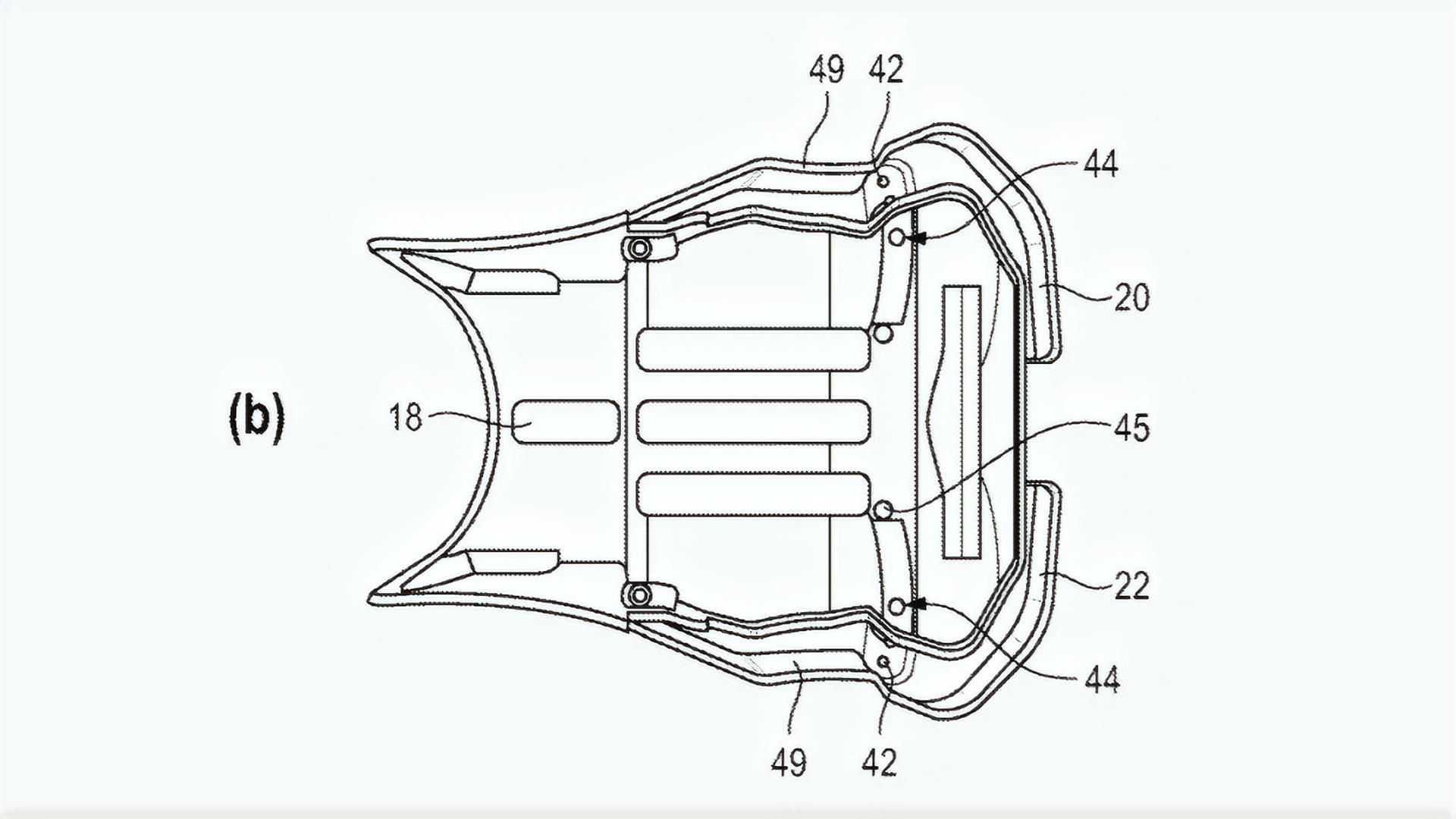 透過電子或手動調整,加寬坐墊後部寬度提升舒適性