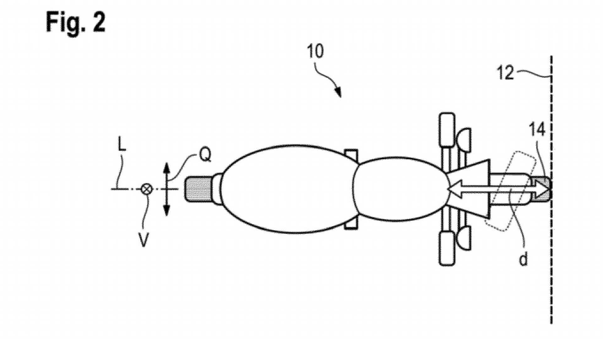 BMW在車頭安裝V型漏斗，讓前輪在碰撞發生時能穩穩固定住