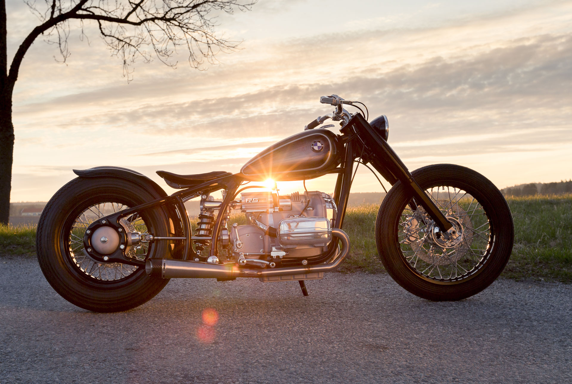 BMW R 5 Hommage的外型具有濃烈的手工車風格