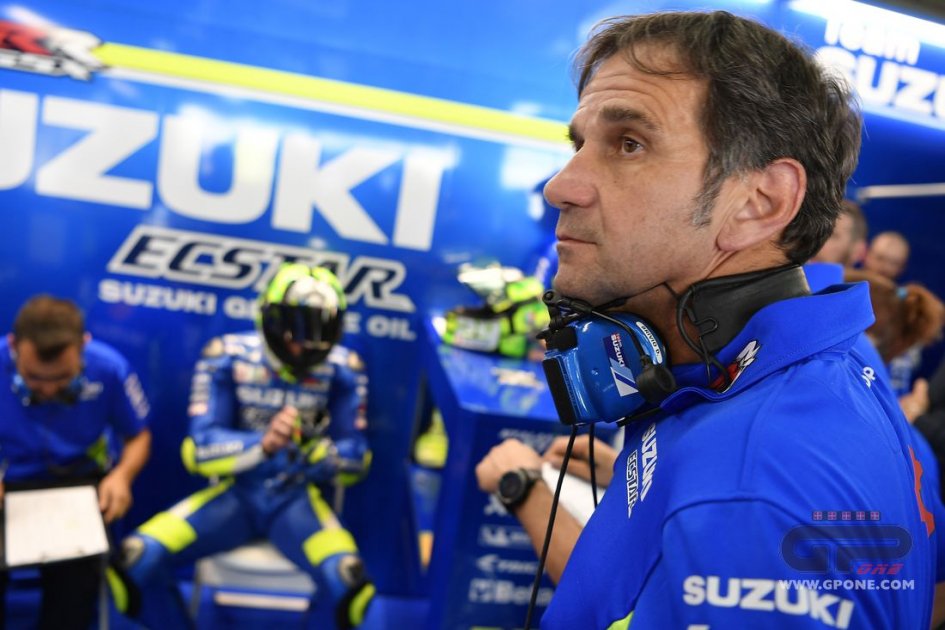 SUZUKI 車隊經理聽到這個謠言後採正面回應，表示沒有想過要把Iannone 換掉，他們會持續努力達成車手的要求和期望