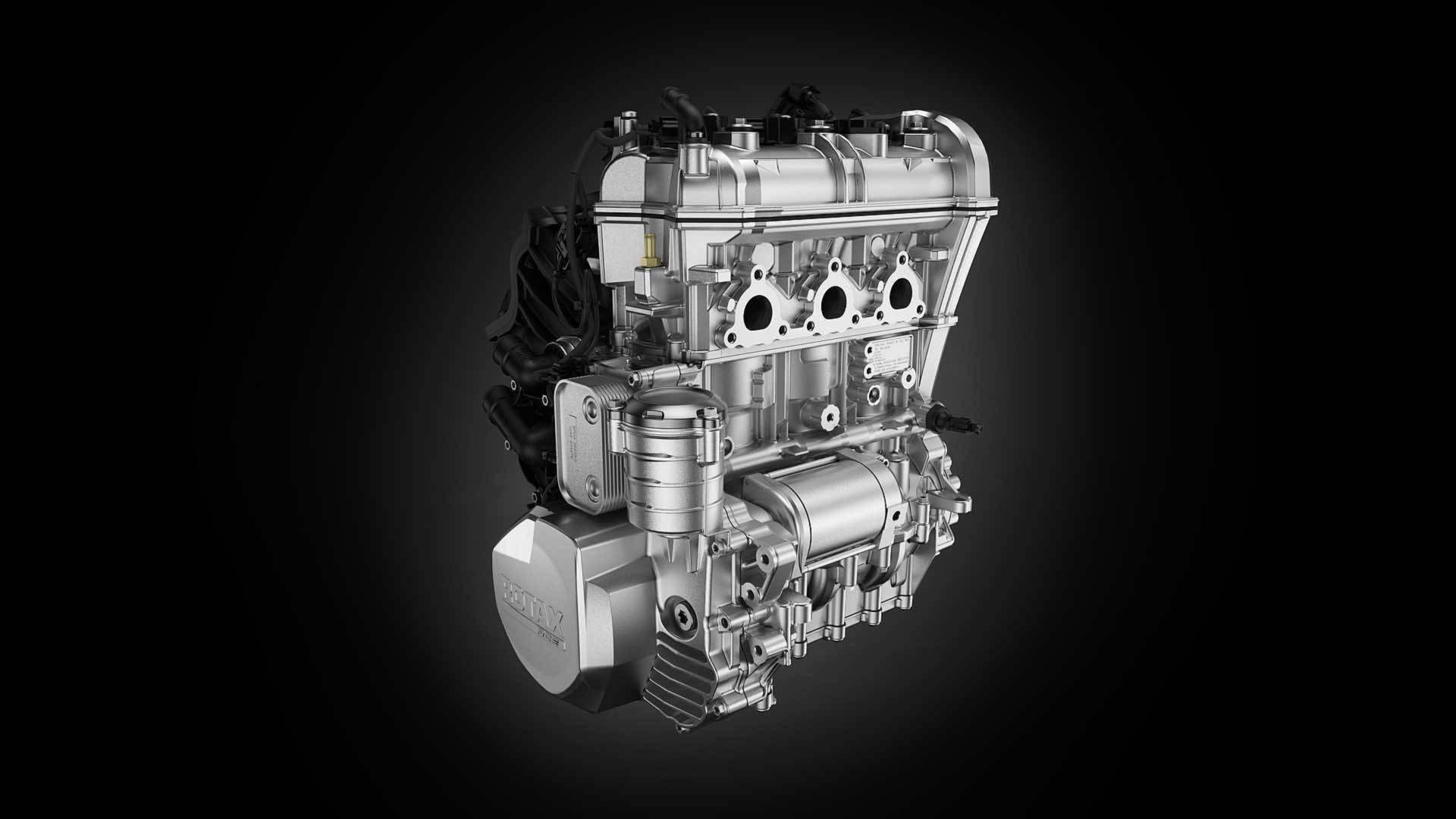 Ryker採用與先前車款相同由ROTAX打造的並列雙缸與三缸引擎，不過排氣量從過去的1300cc大幅下降到600cc和900cc