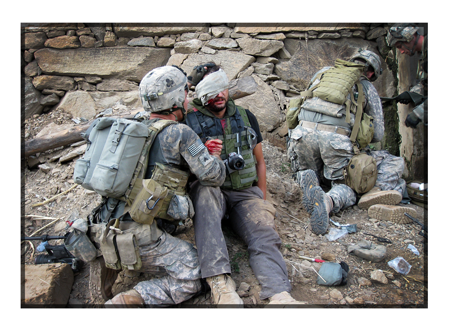 Carmen Gentile曾在阿富汗遭遇火箭彈攻擊受傷，痊癒後又選擇回到戰場繼續報導工作