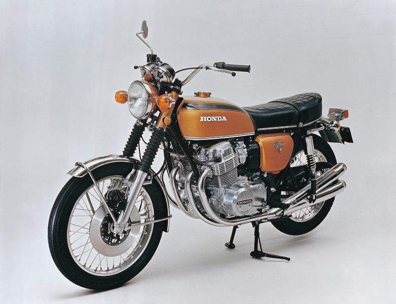 1972 HONDA CB750,尚未成名的摩托車界設計大師Massimo Tamburini 騎著它在賽道上出了意外,BIMOTA 就因此誕生