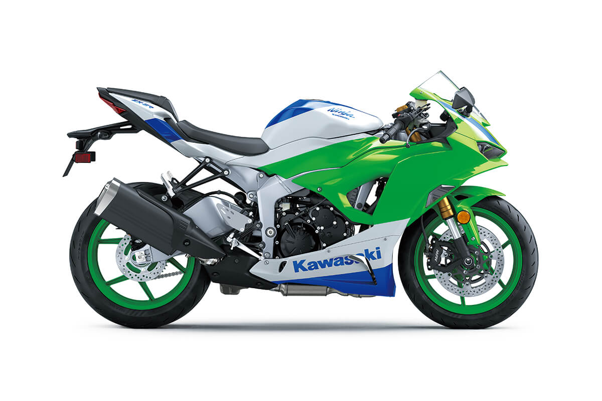 40週年紀念塗裝上身！KAWASAKI NINJA ZX-14R/10R/6R/4RR「40th