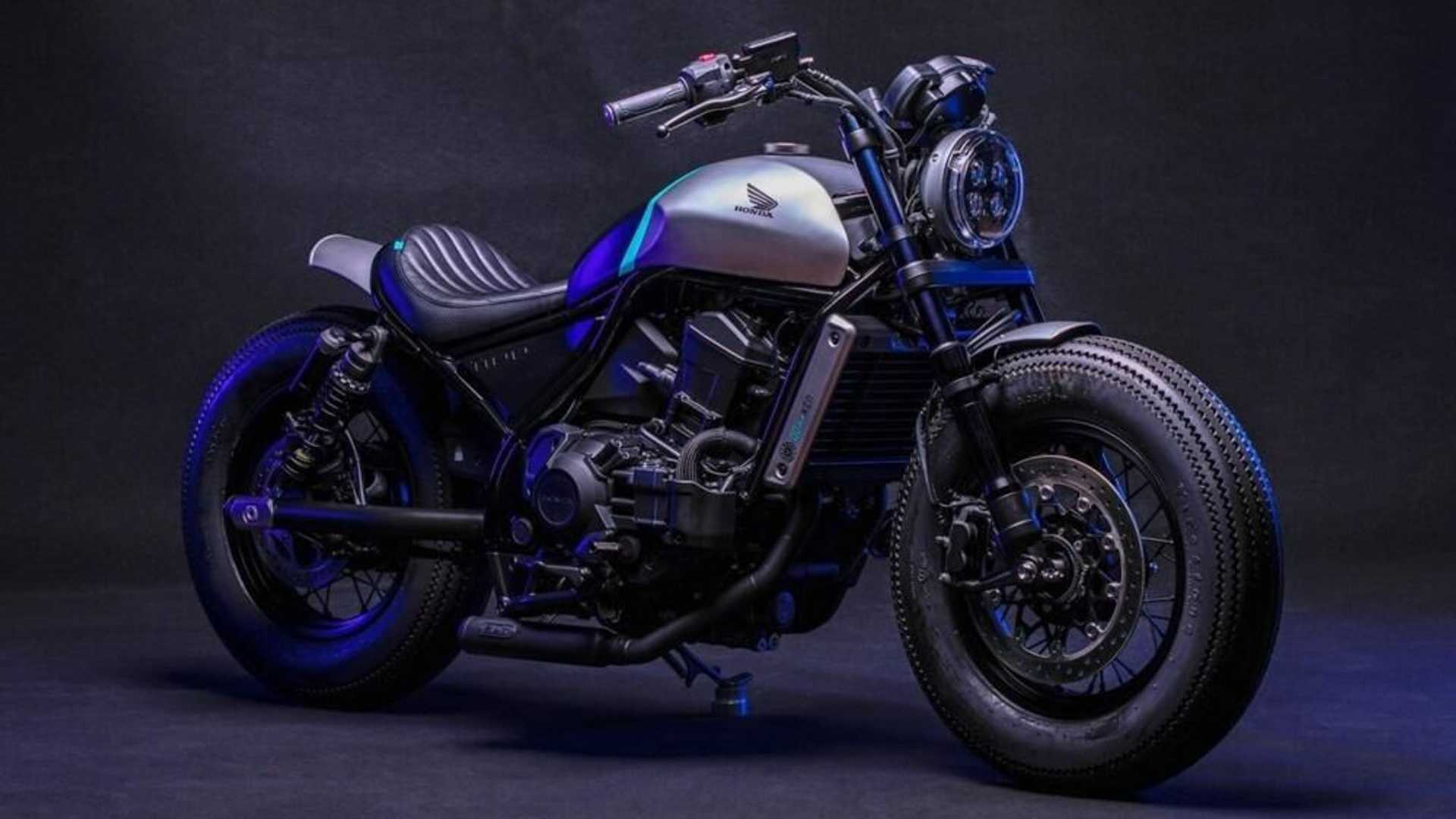FCR Original線上展示兩款HONDA REBEL 1100改裝作品