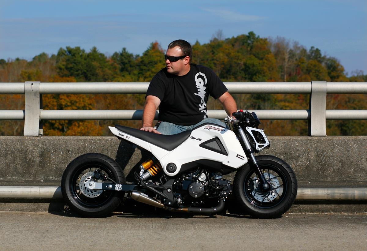 在全球重度改裝的HONDA MSX 125不勝枚舉,或許Z125會是另外一個改裝素材