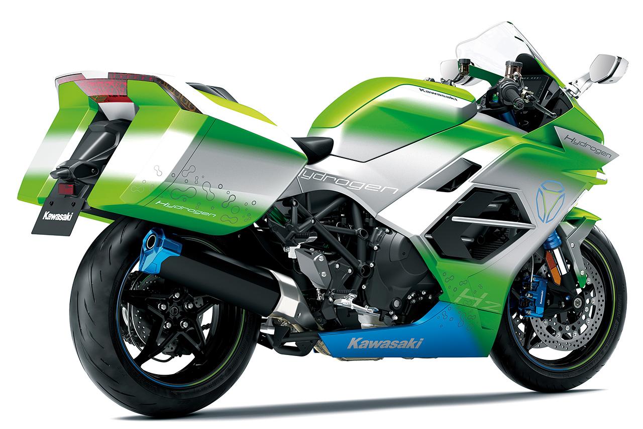 採用H2增壓引擎的KAWASAKI HYDROGEN MOTORCYCLE