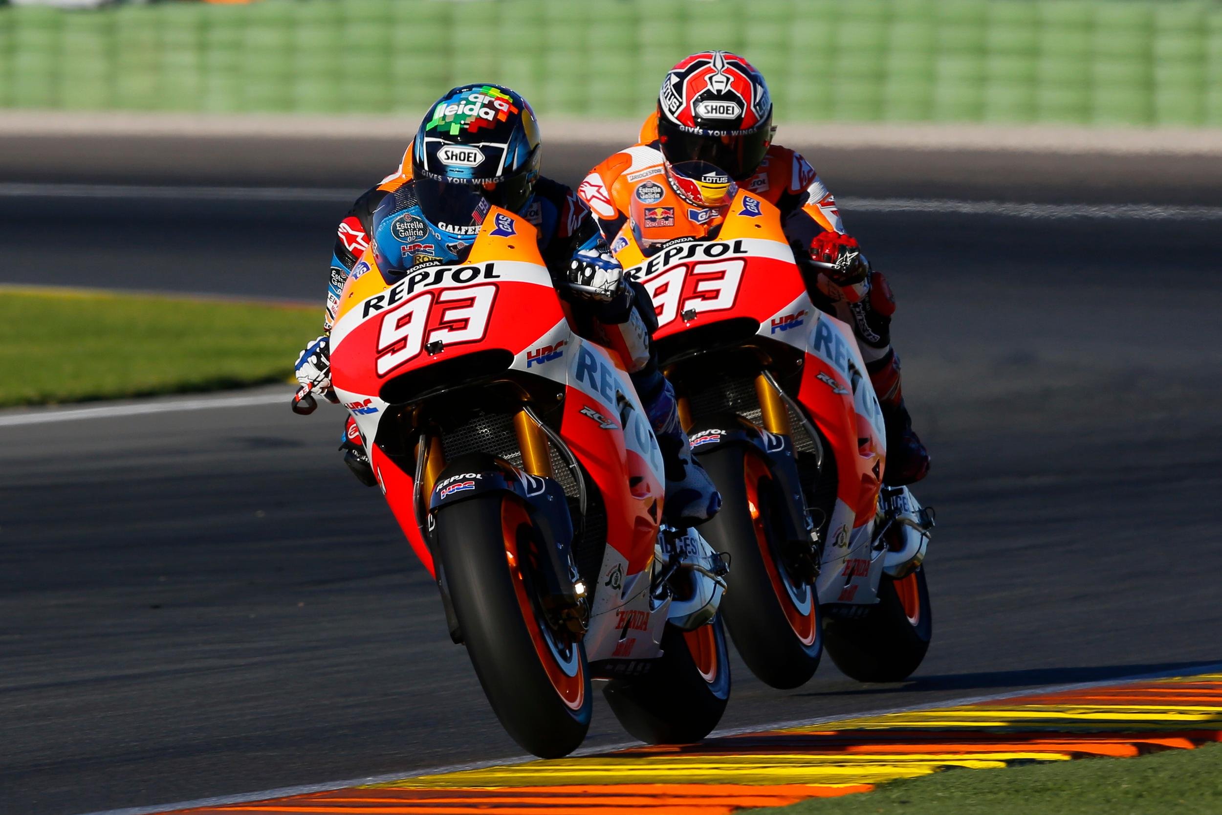 過去Alex Marquez在GP測試時,就已經試駕過哥哥的RC213V