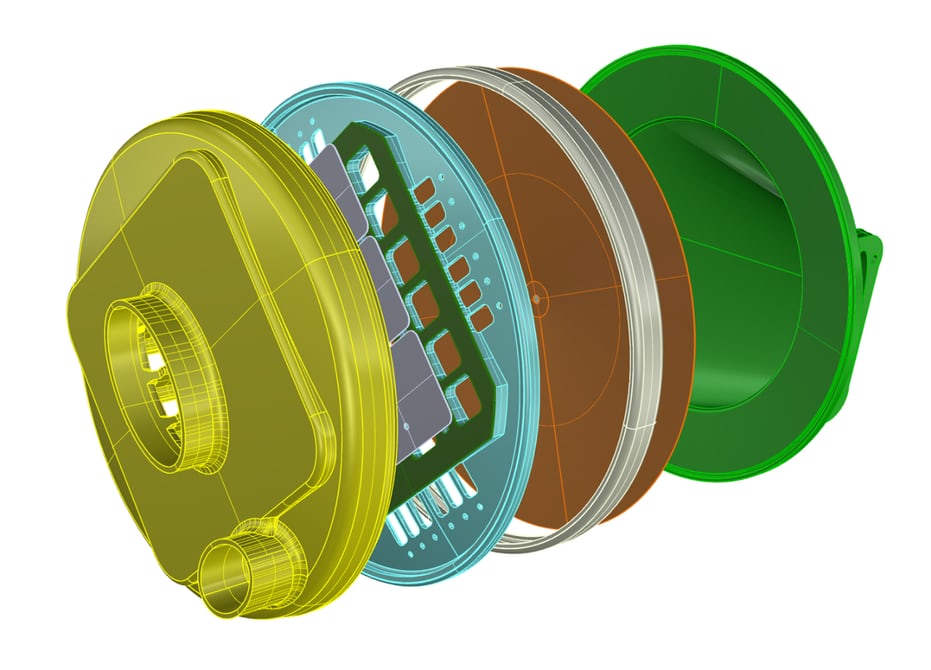 Drumcharger內部的構造相當簡單,就像是顆用廢氣驅動的風鼓