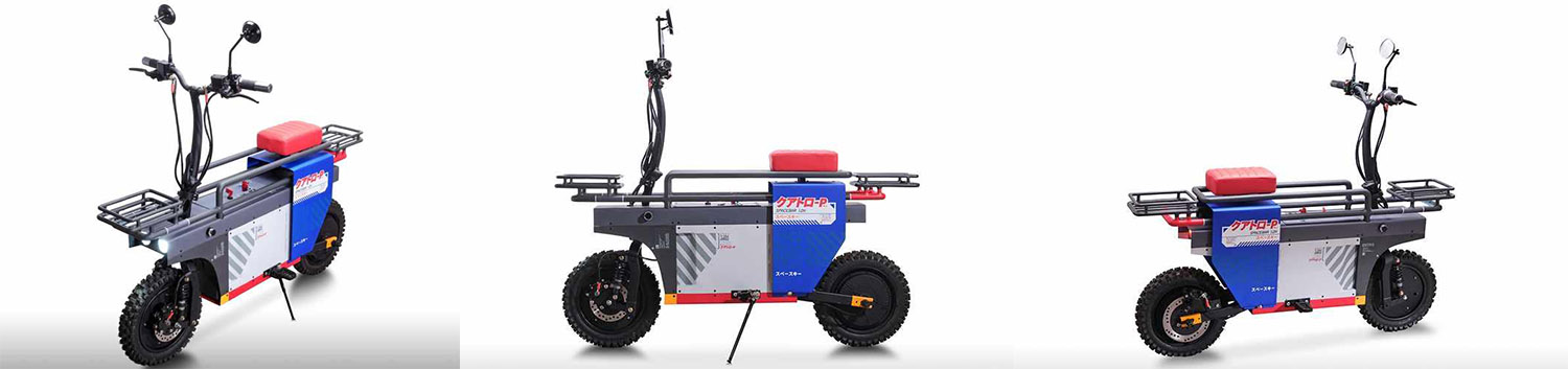 42V 18650鋰電池，擁有1.2kW的峰值功率，大約為1.6HP左右，最高時速可達50公里、續航里程為60公里