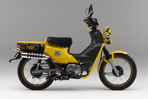 新款的Cross Cub 與2012年官方發表的改裝車(上)很像