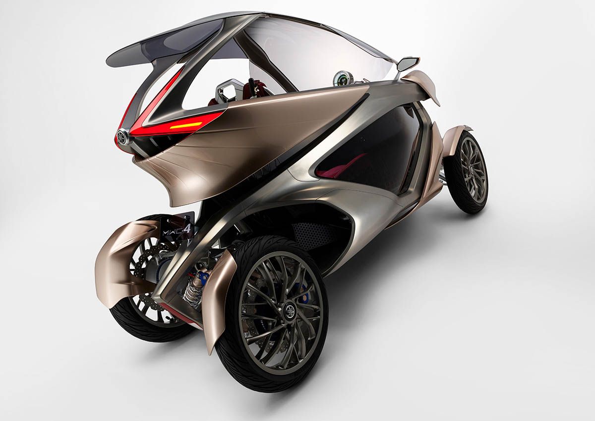 2017東京車展上YAMAHA帶來的MWC-4概念車