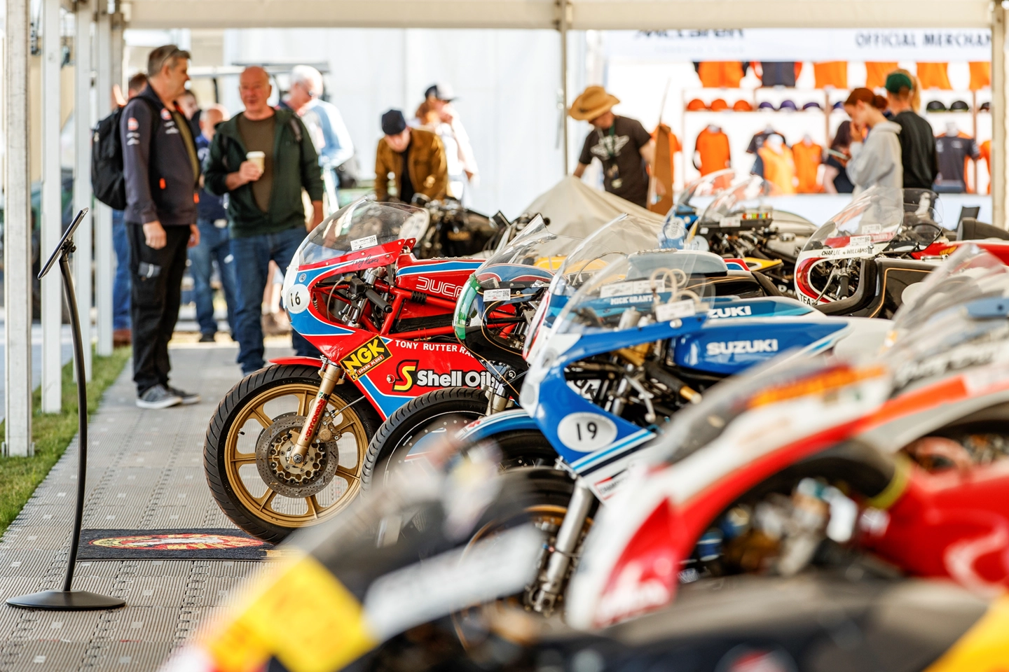 GoodWood 速度嘉年華為了慶祝 MotoGP 75 週年,舉辦了相當豐富的活動