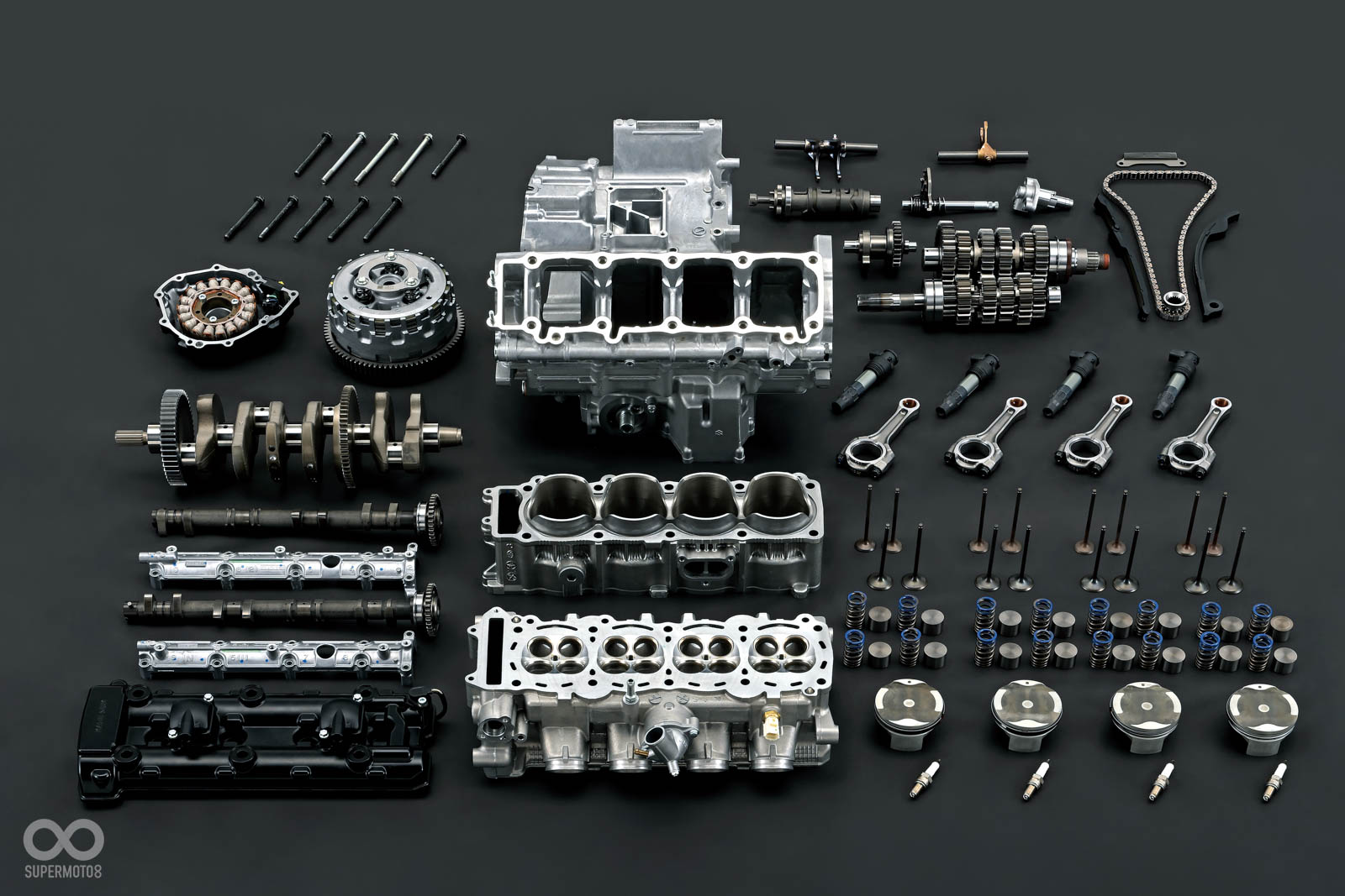 引擎並沒有如謠傳的加大排量或用上渦輪，而是維持原本的1340c.c.設定