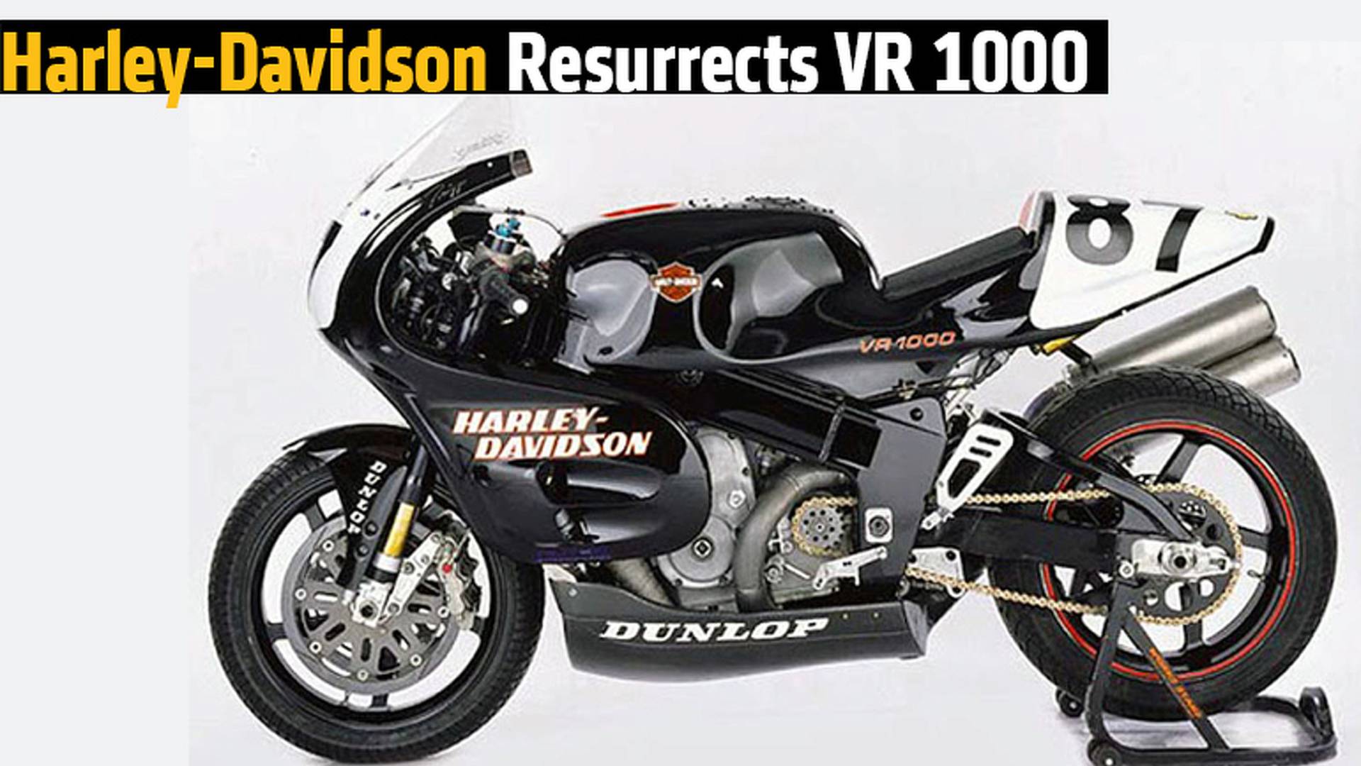 Harley-Davidson在1994年發表這台VR1000,同時也是harley-Davidson第一台SuperBike仿賽車款