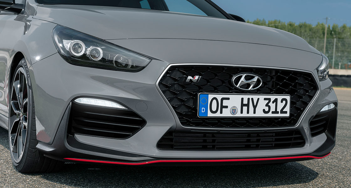 Hyundai i30 Fastback N與一般版本略有不同，外觀更為戰鬥