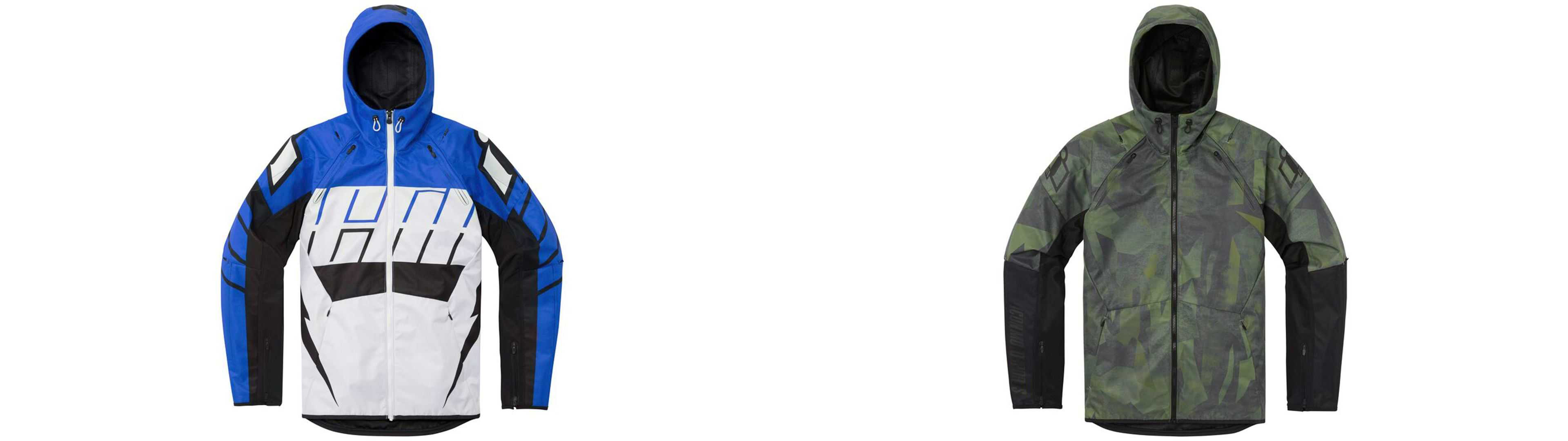 輕度防雨的2021 Icon Airform,四個拉鍊拉開可以提供非常良好的通風效果