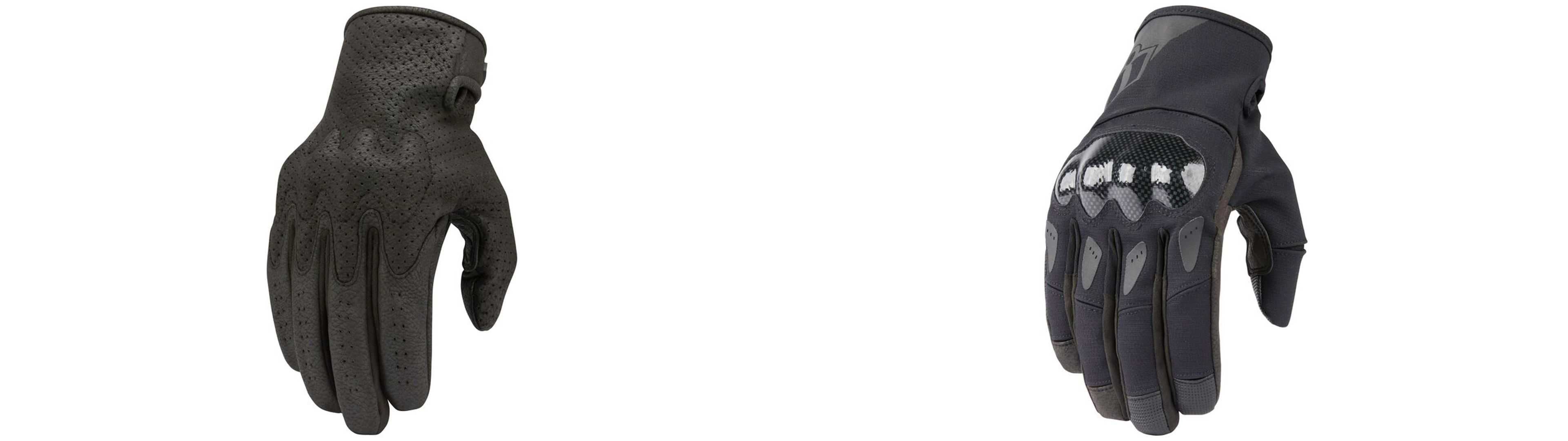 配有D3O護具的2021 Icon Airform手套/專為潮濕天氣設計的Stormhawk