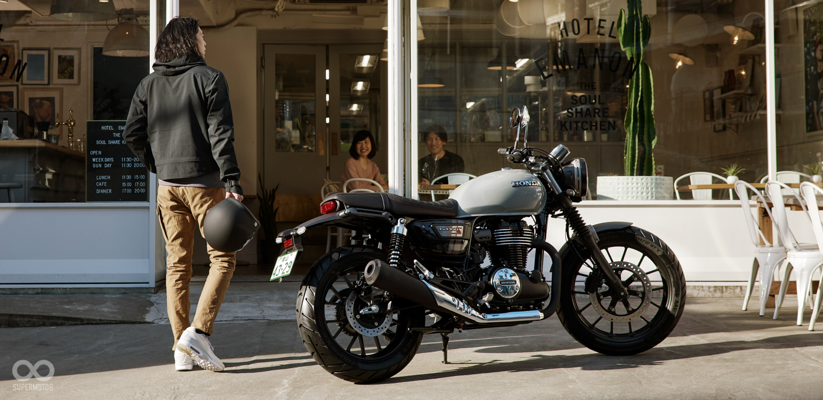 HONDA CB/GB350推出之後在市場上熱銷,也吸引不少原本不騎車的人加入騎車的行列