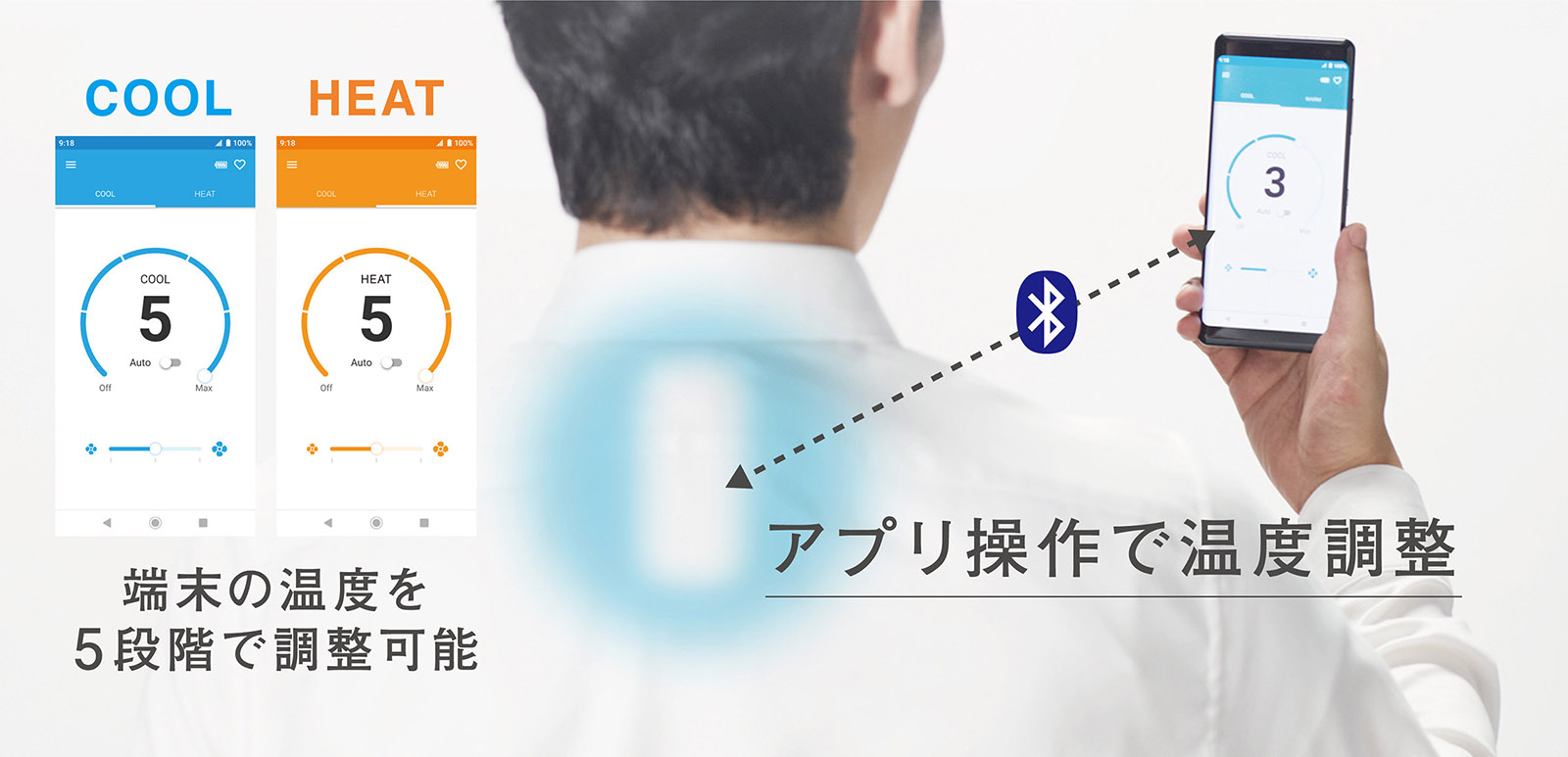 除了夏天可吹出冷氣外,該產品也可在冬天搭配加熱模式使用