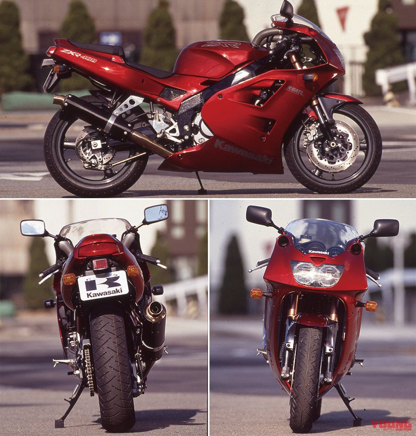 KAWASAKI過去曾推出過ZXR400的四缸400級距仿賽車