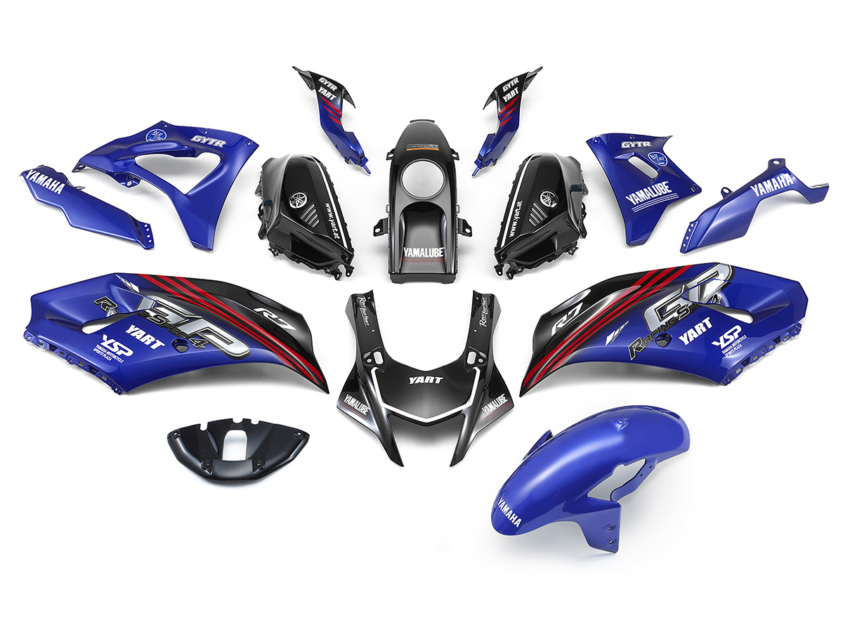 改裝套件包含全車的外殼零件，根據YSP網站表示安裝工時為1.6小時