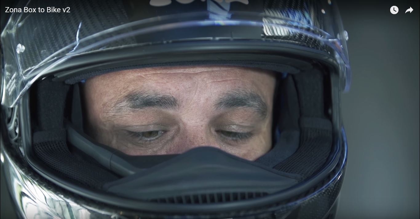 騎乘者只需移動眼睛而非低頭,以最快速度看清後方車況,但這組系統並非要取代後照鏡,這點必須注意