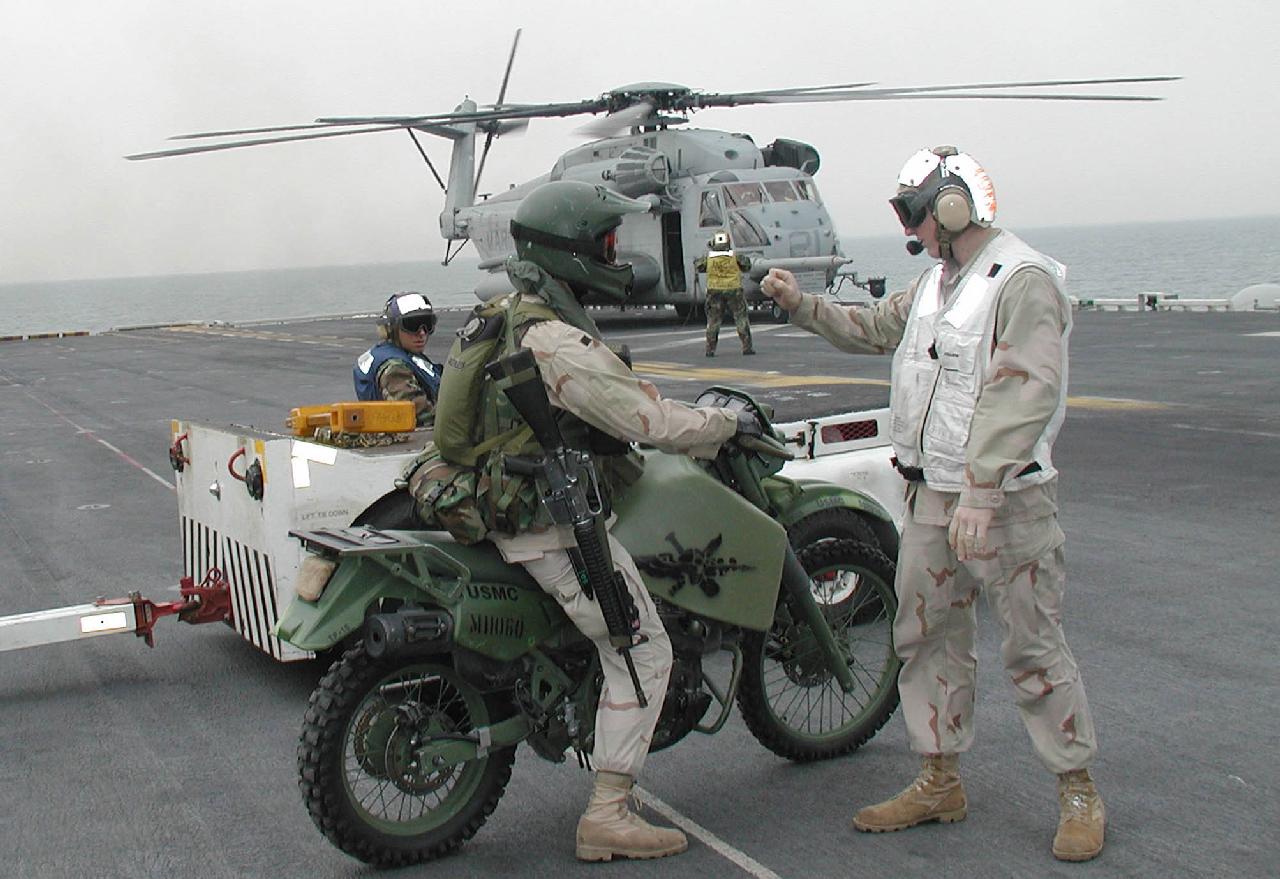 時至今日，軍用摩托車仍然是美軍中不可或缺的載具之一