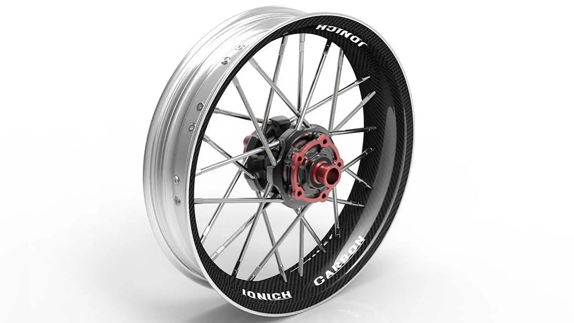 JoNich 24M9 Carbon採用鋁圈作為本體,並在內部加入碳纖維點綴