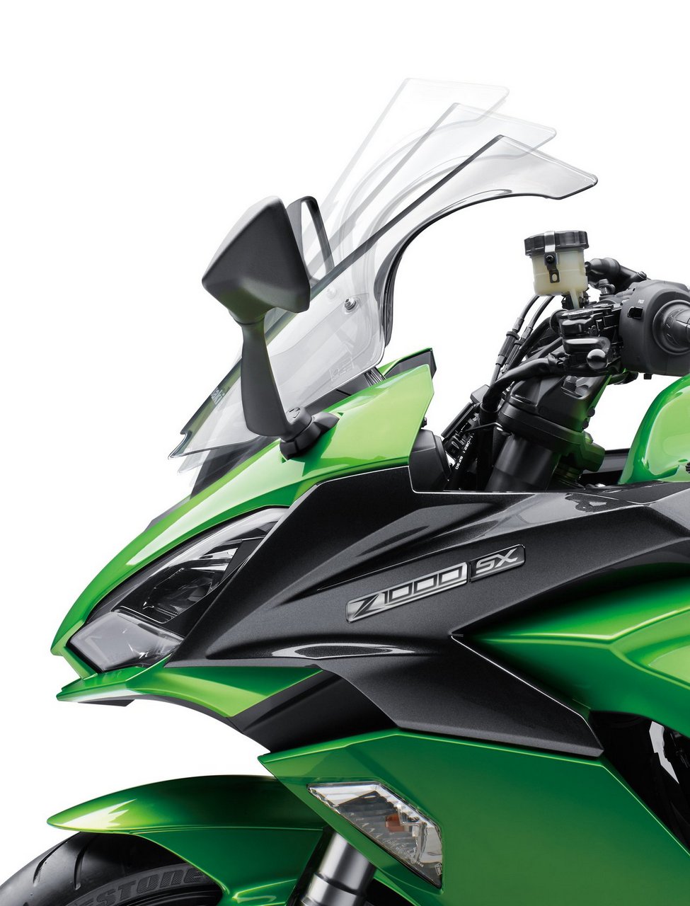 廣受好評的免工具三段可調風鏡在2017年的新車上也完整繼承