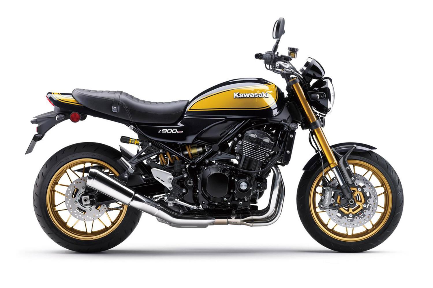 2021年推出的Z900RS SE,當時就復刻YELLOW BALL塗裝