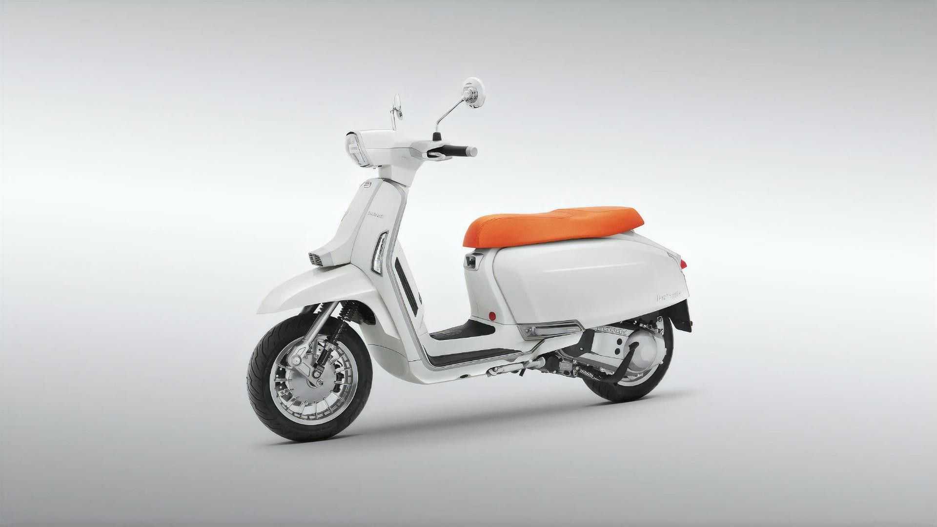 經典的方正線條,車身上也保留Lambretta經典的設計元素