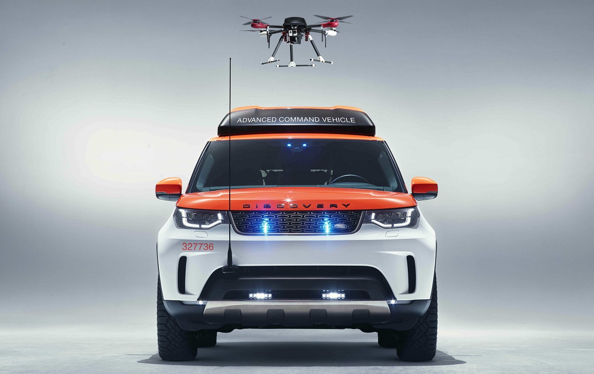 全球唯一標配空拍機的Land Rover All-New Discovery Project Hero