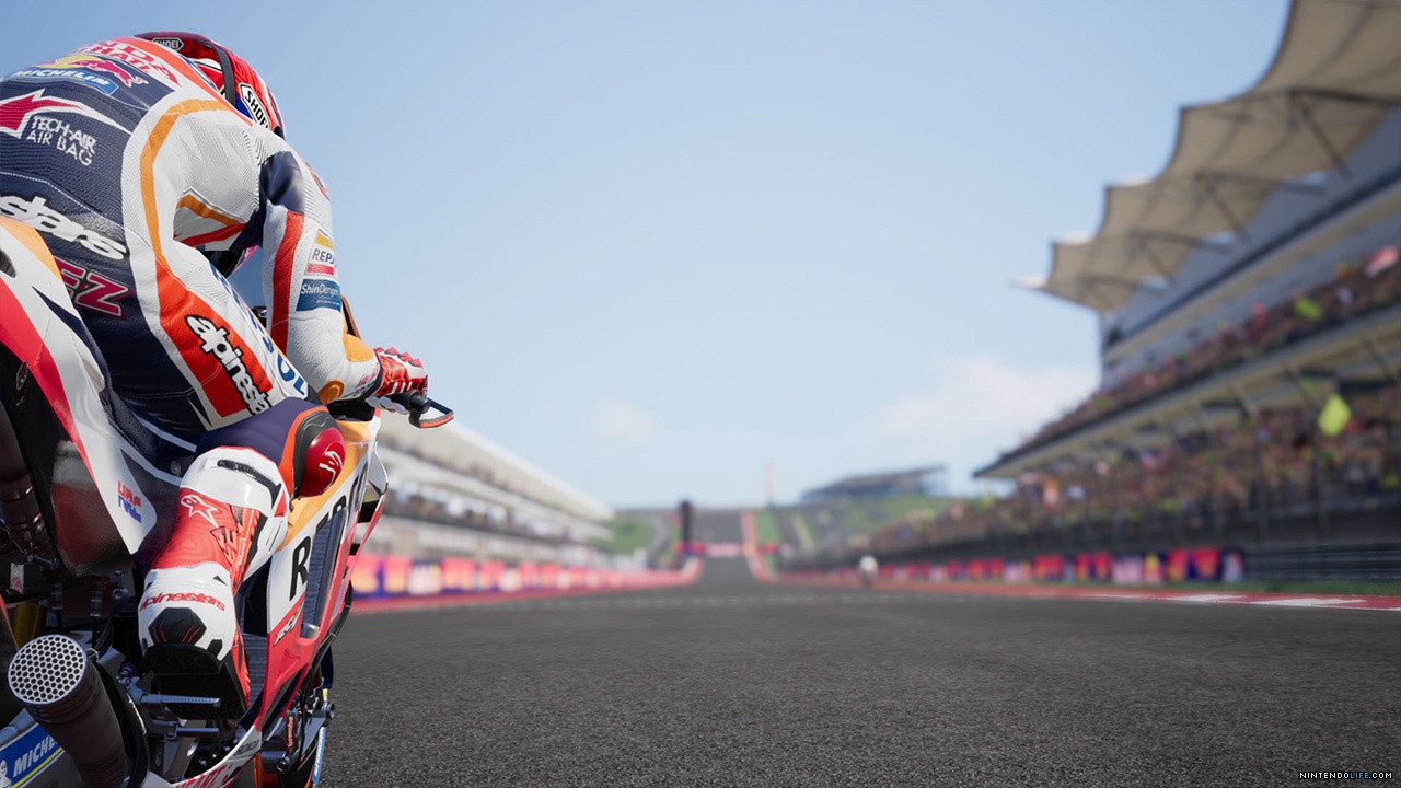 首次導入在NINTENDO Switch平台上的MotoGP18隨時隨地都可以親臨賽場