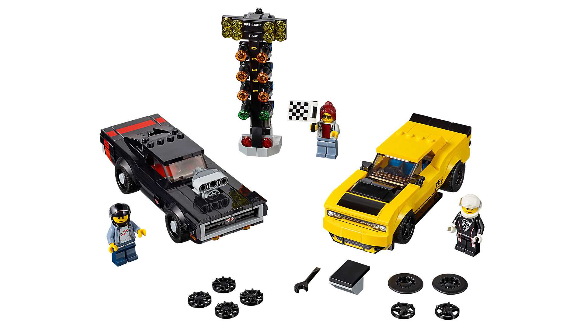 跨世代的肌肉車經典,LEGO讓你在家就能來一場血脈噴張的加速大戰