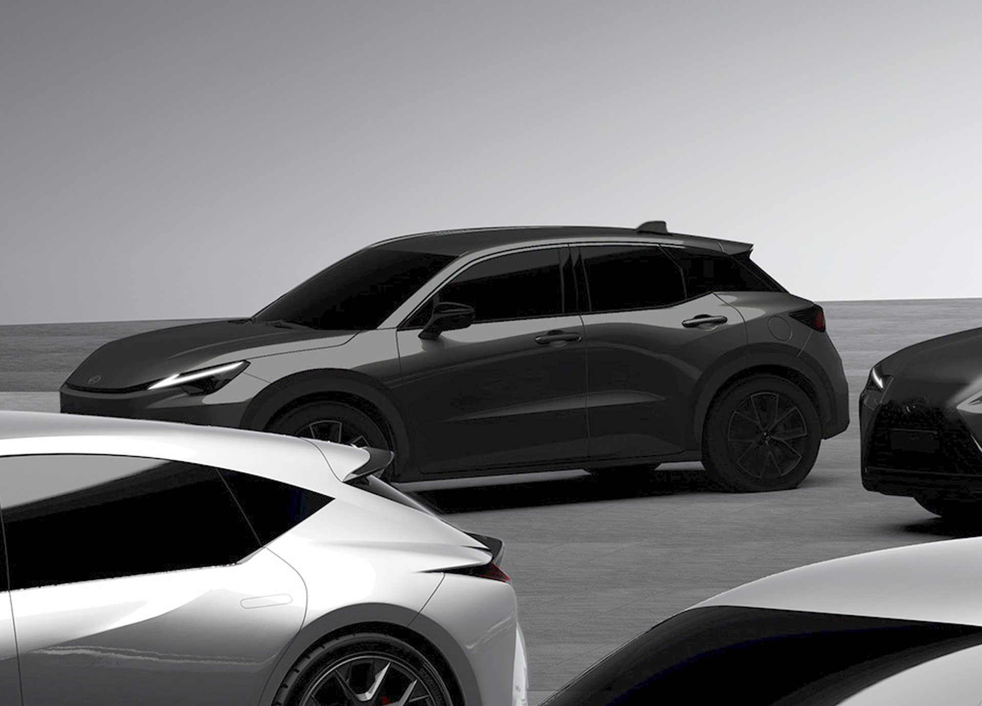 LEXUS過去曾曝光未來車款計畫,展示車型中就有全新小型休旅車,外觀與這次預覽圖高度相似